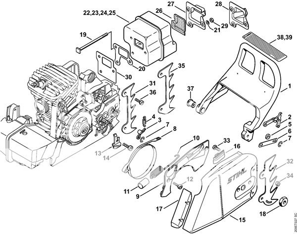 Stihl Ms 291 Parts Diagram - Atkinsjewelry